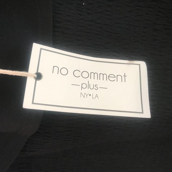 No Comment Plus 3x Off the Shoulder Blouse - Picture 3 of 5